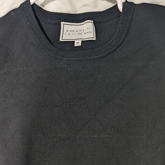 Apparalel Fine Knit Puff Sleeve Top XL - Picture 3 of 3